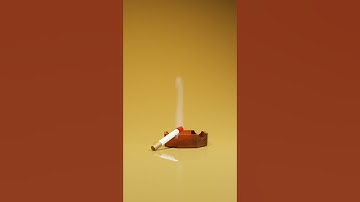 Cigarette Animation with Blender