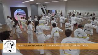 WinTaekwondo Prüfungen, Traditionelles Taekwondo 24.11.2019 Teil 1