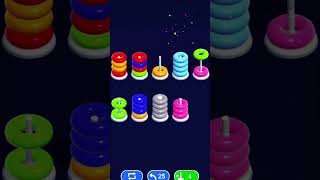 Hoops Sort Puzzle Stack | Color Puzzle Game | Sort Puzzle #trending #shorts screenshot 4