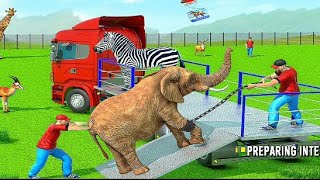 animal transport truck games | enjoy Farm Animal Transport Truck | Animal Simulator 3D offline games screenshot 2