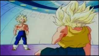 Vegeta Surprised! Trunks, A Super Saiyan!?