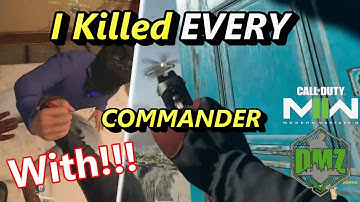 Easy way to kill a commander dmz with hostage | Frag man