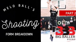 LaMelo Ball Basketball Shooting Form Breakdown (P2) | JP Productions