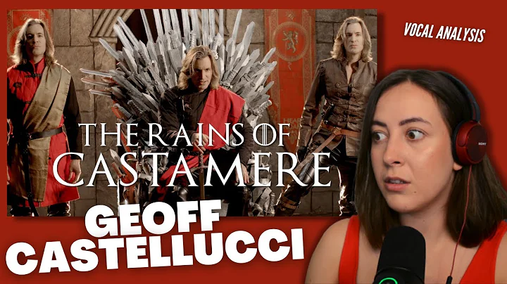 GEOFF CASTELLUCCI The Rains Of Castamere | Vocal C...