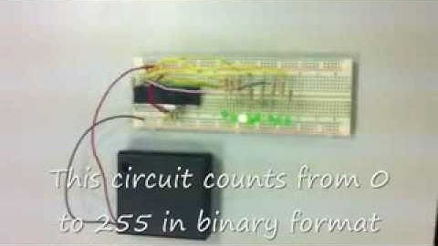 Binary Counter using PIC-Microcontroller