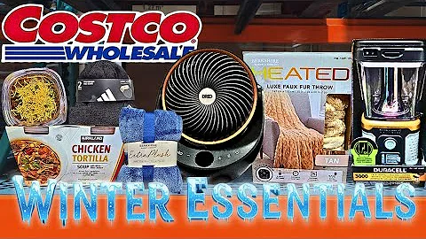 COSTCO WINTER ESSENTIALS  for  2025/2026!🛒TIME TO GET COZY AND ENJOY SOME COMFORT FOOD!