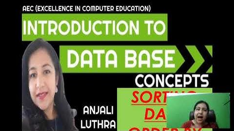 Sorting Table Data Using Order By Clause in SQL, Complete SQL & DBMS Course #cbse #bca #btech #sql