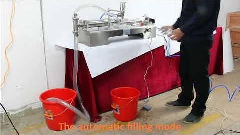 Youlian G1WYD Pneumatic Liquid Filling Machine   480P