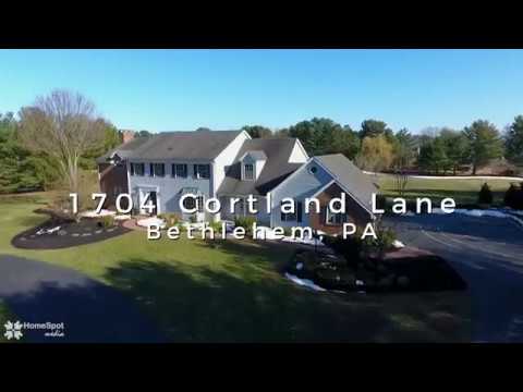 1704 Courtland Lane, Bethlehem, PA home video tour
