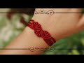 How To Make Heart ❤️ Bracelet At Home | DIY | Creation&amp;you