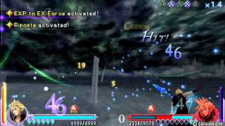 Dissidia no equip Cloud combos