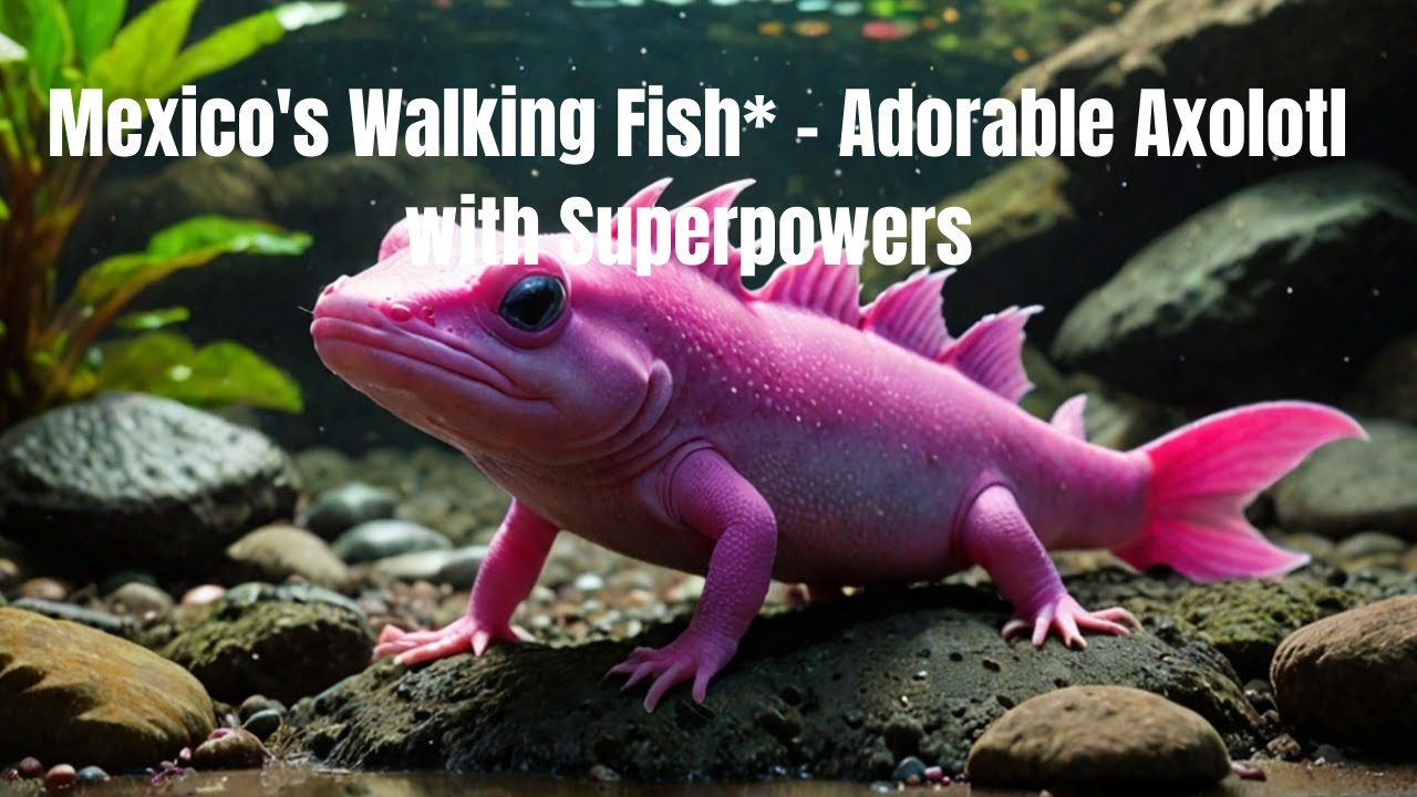 Mexico's Walking Fish* - Adorable Axolotl with Superpowers - YouTube