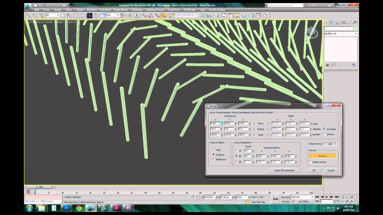 3DS Max for Beginners Part 2 - User Interface, Modelling and Modifiers ...