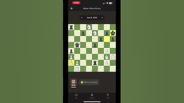 Daily Chess Puzzle 4/6/23 #chess #chesspuzzle #chesscom #chesstactics #dailychesspuzzles