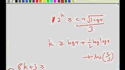 Mod-07 Lec-40 More on graph minors, tree decompositions