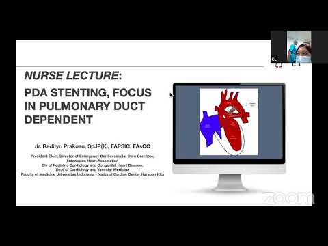 Nurse Lecture: PDA stenting, focus on pulmonary duct dependent