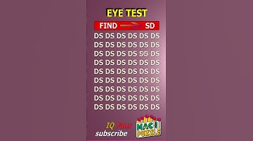 Tell me where SD? | Brain Teaser IQ Test #shorts #different #puzzles #opticalillusion #quiz