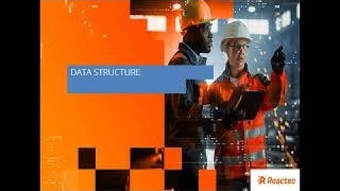 How to Create a Data Structure in Reactec Analytics - Reactec Training Video