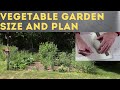 How to Size and Plan a Vegetable Garden