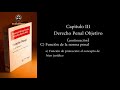 AudioLibro Derecho Penal | Parte General | Francisco Muñoz Conde |Capítulo 3:DERECHO PENAL OBJETIVO