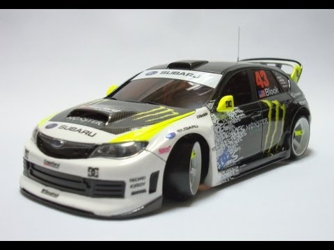 kyosho-mini-z-rc-ken-block-2009-subaru-impreza-wrx-sti-(slideshow)