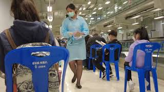 Thailand's Test & Go | Thailand Pass Tourist Arrival 2022 4K Walk Bangkok Airport 🇹🇭