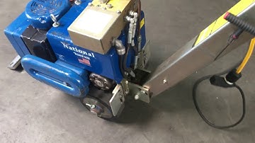 National 6280-HD Walk Behind Self-Propelled Floor Tile Scraper Stripper 115V