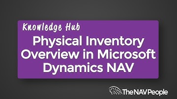 Physical Inventory Overview