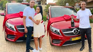 Dj Melzi And Fiance Thebomb Bought Mercedes V300D Exclusive Worth R1 645 880