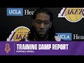 Montrezl Harrell discusses his first Laker practice, and LeBron's leadership | Lakers Training Camp