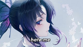 Nightcore // Hate Me // Lyrics Resimi