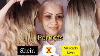 PERUCAS SHEIN X MERCADO LIVRE qual melhor?