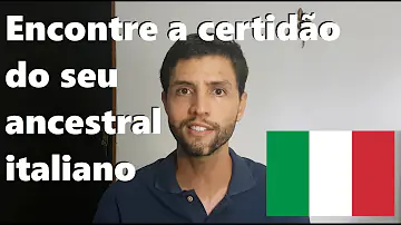 Como descobrir em que lugar da Itália está uma certidao?