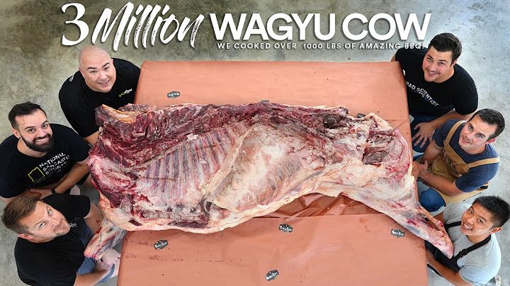 I cooked a WAGYU COW for 3 Million | Guga Foods