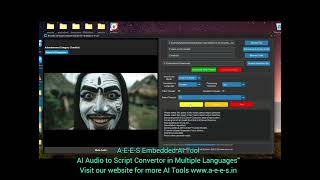 ai audio to script convertor in multiple language