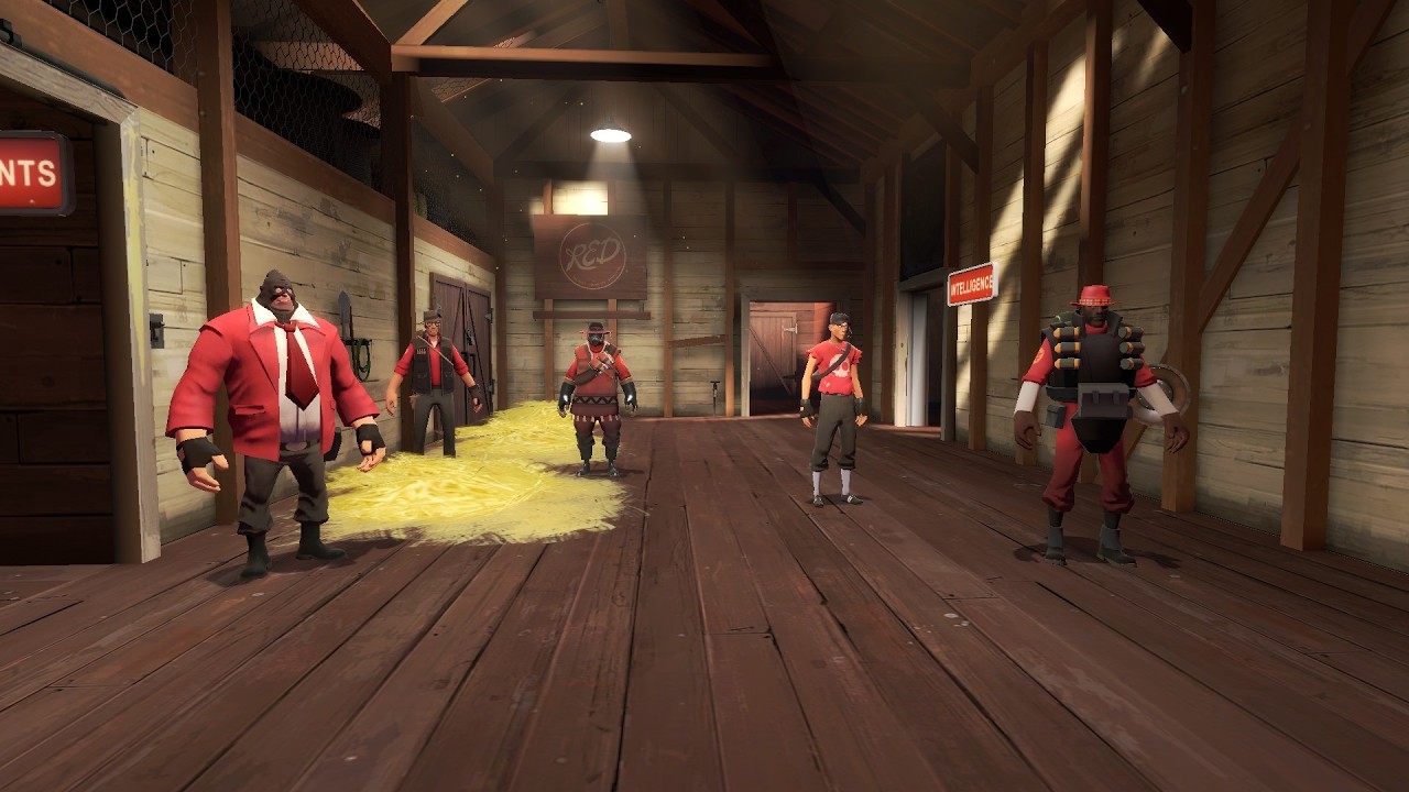 How to a pose as Scout Pyro Demoman Heavy and Sniper