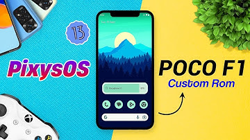 POCO F1 Android 13 Custom Rom 😱 PixysOS 6.3.3 Update!