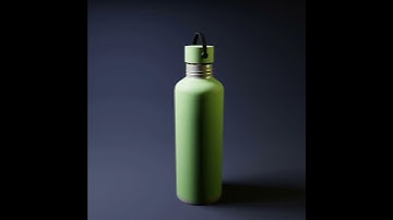 Water Bottle, Flask 3D Model and Animation Advertising Video +91 9871556009(3)