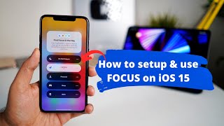 How to setup & use FOCUS modes on iOS 15 screenshot 3