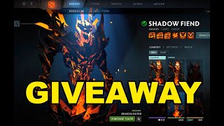 Arcana Giveaway { Shadow Fiend: Demon Eater } - #Dota2 School