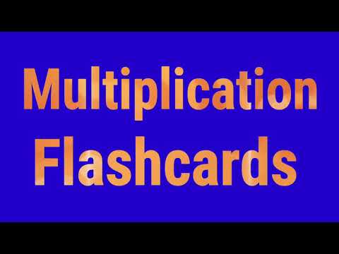 Multiplication Flashcards