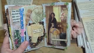 Make Your Own Word Stickers from Old Books! | Easy Junk Journal DIY