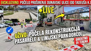 EXKLUZIV POCELO PROSIRENJE DUNAVSKE ULICE OD TADEUSA K. POCELA REKONSTRUKCIJA PASARELE LINIJSKI PARK EXKLUZIV POCELO PROSIRENJE DUNAVSKE ULICE OD TADEUSA K. POCELA REKONSTRUKCIJA PASARELE LINIJSKI PARK
