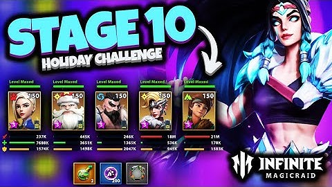 [Infinite Magicraid] Holiday Challenge ONE SHOT Stage 10
