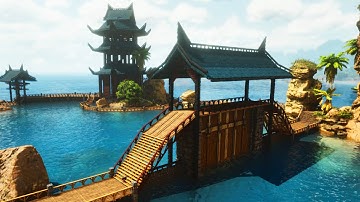 Japanese Bridge | Build Tutorial | ARK: Survival Ascended
