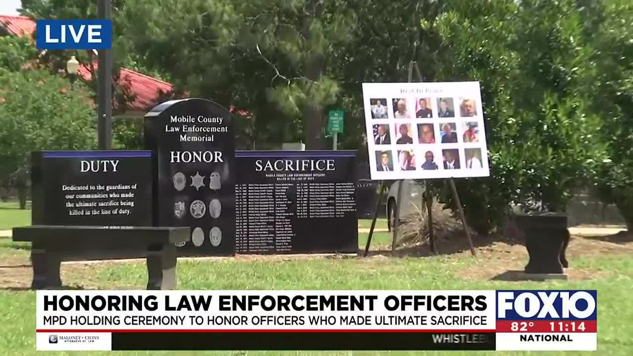 MPD, local agencies honor fallen officers during memorial ceremony ...