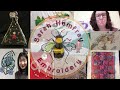 Stitching around the world at Christmas - A video compilation of your Festive embroidery projects!