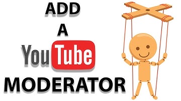 How To Add A Moderator To Your YouTube Channel 2021 | YouTube Studio