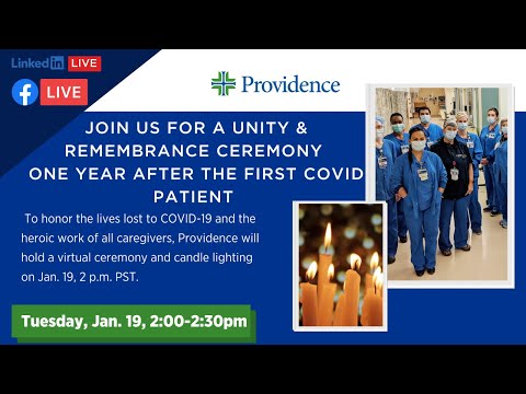 Providence COVID-19 Unity & Remembrance Ceremony