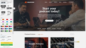 Megaphone - Audio Podcast WordPress Theme